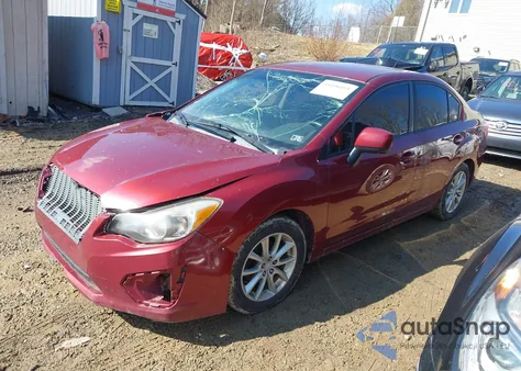 2014 Subaru Impreza 2.0I Premium z USA, uszkodzony, nr VIN JF1GJAC61EH020063